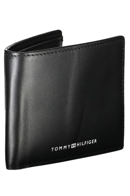 Tommy Hilfiger - Black Leather Men Wallet