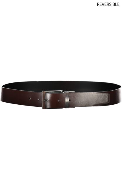 Tommy Hilfiger - Black Leather Men Belt