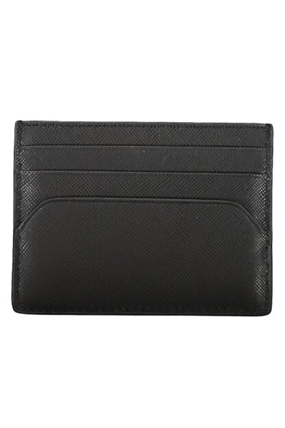 Tommy Hilfiger - Black Leather Men Card Holder