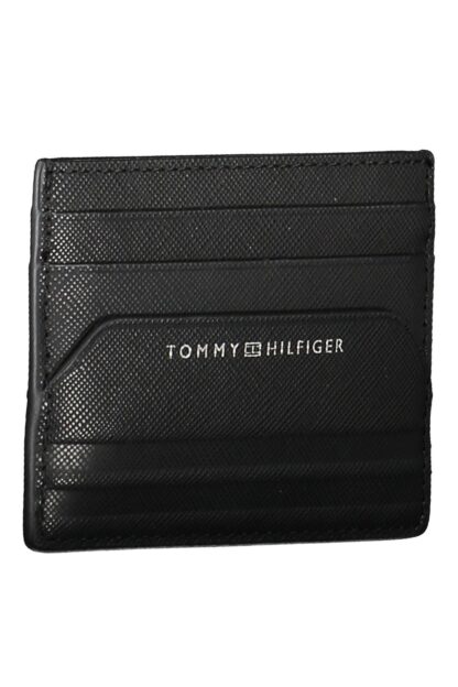 Tommy Hilfiger - Black Leather Men Card Holder