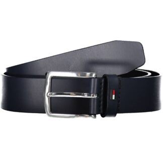 Tommy Hilfiger - Black Leather Men Belt