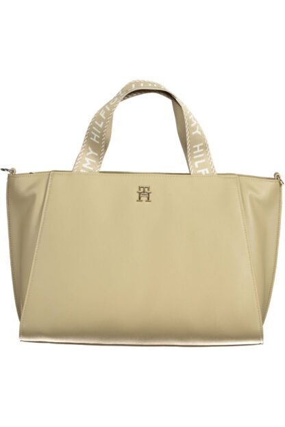 Tommy Hilfiger - Beige Polyester Women Handbag