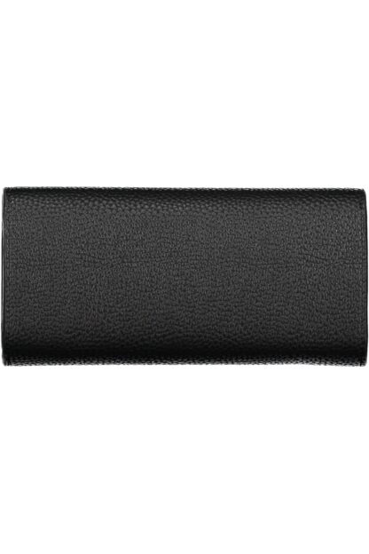 Tommy Hilfiger - Black Polyurethane Women Wallet