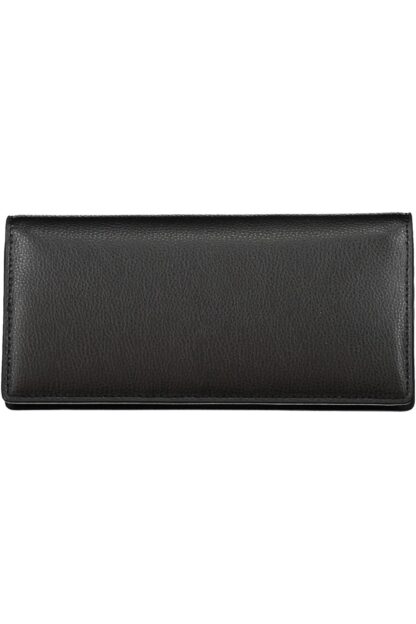 Tommy Hilfiger - Black Polyurethane Women Wallet