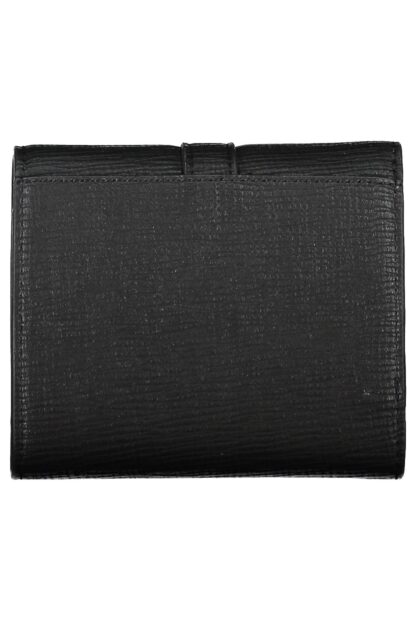 Tommy Hilfiger - Black Polyurethane Women Wallet