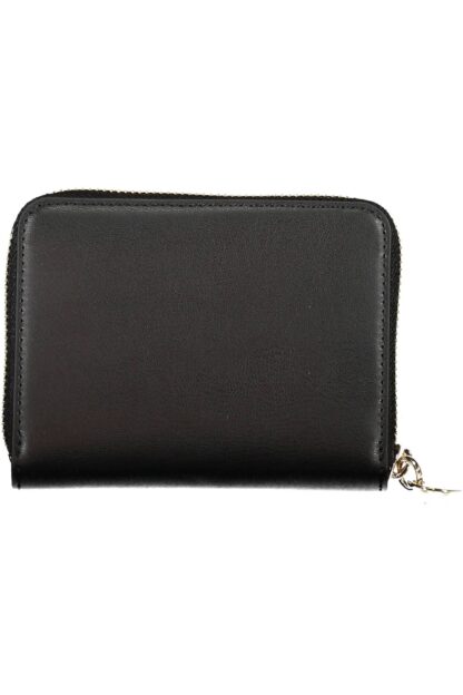 Tommy Hilfiger - Black Polyurethane Women Wallet