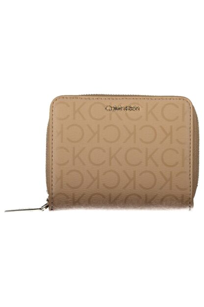 Calvin Klein - Beige Polyester Women Wallet