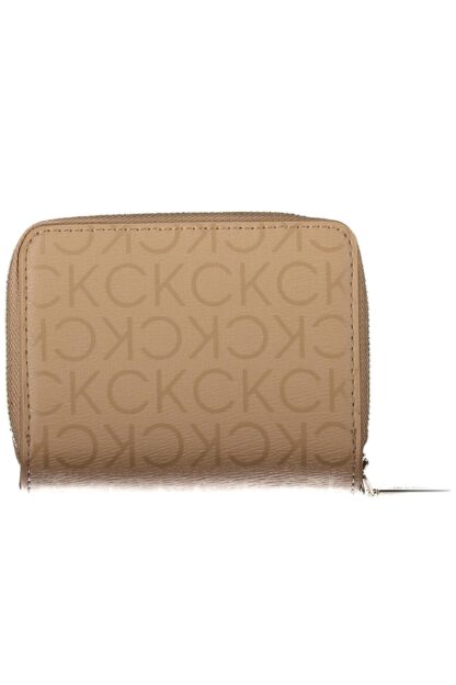 Calvin Klein - Beige Polyester Women Wallet