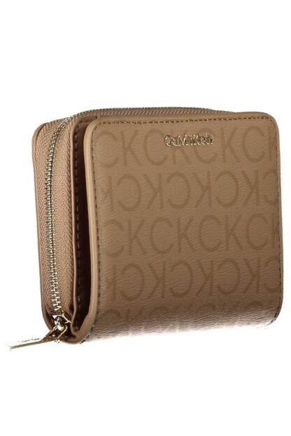 Calvin Klein - Beige Polyester Women Wallet