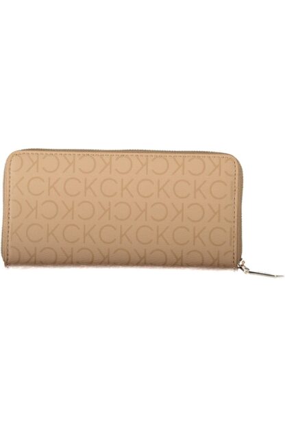 Calvin Klein - Beige Polyester Women Wallet