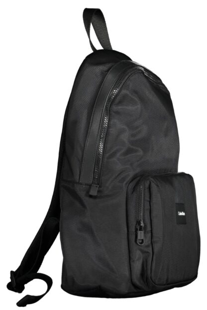 Calvin Klein - Black Polyester Men Backpack