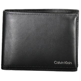 Calvin Klein - Black Leather Men Wallet