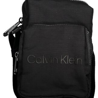 Calvin Klein - Black Polyester Men Shoulder Bag