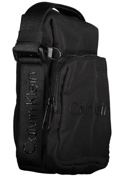 Calvin Klein - Black Nylon Men Shoulder Bag