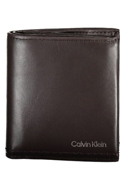 Calvin Klein - Brown Leather Men Wallet