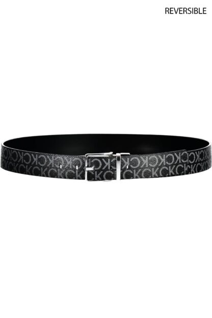 Calvin Klein - Black Polyurethane Men Belt