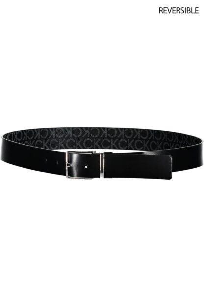 Calvin Klein - Black Polyurethane Men Belt