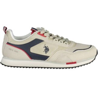 U.S. POLO ASSN. - Beige Polyester Men Sneaker