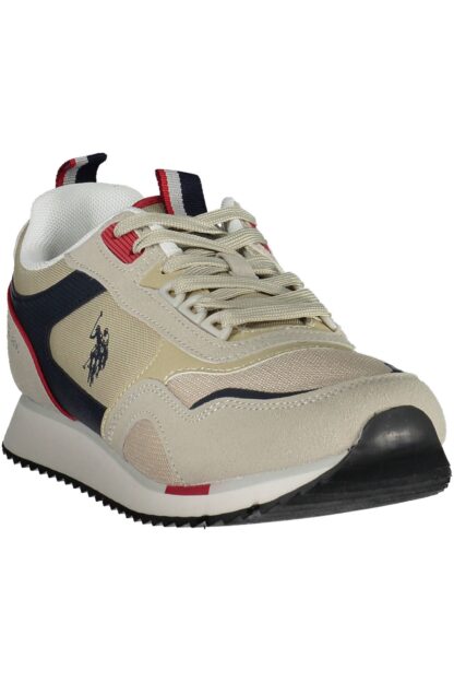 U.S. POLO ASSN. - Beige Polyester Men Sneaker