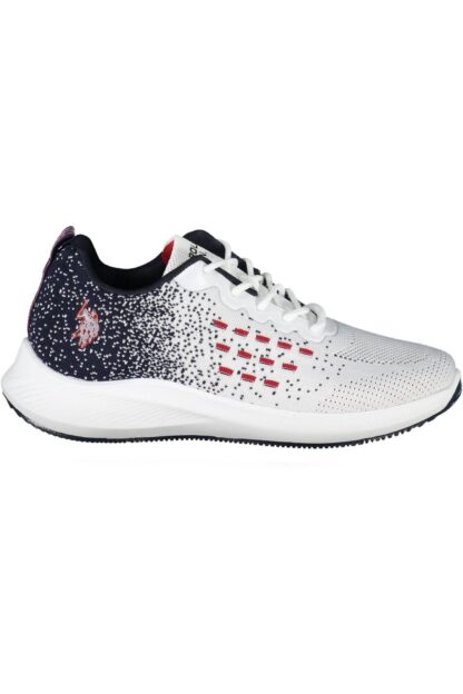 U.S. POLO ASSN. - White Polyester Men Sneaker