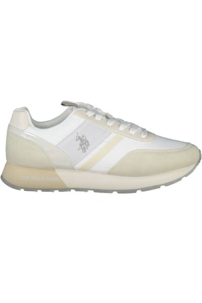 U.S. POLO ASSN. - White Polyethylene Women Sneaker