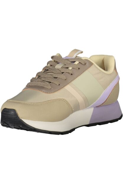 U.S. POLO ASSN. - Beige Nylon Women Sneaker