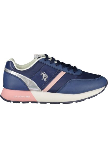 U.S. POLO ASSN. - Blue Polyethylene Women Sneaker