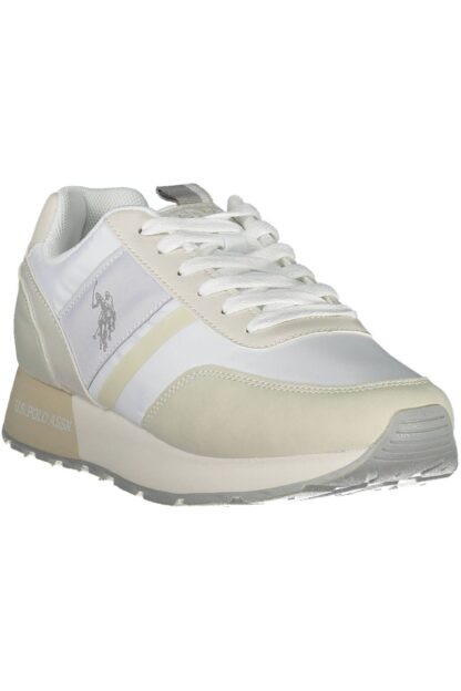 U.S. POLO ASSN. - White Polyethylene Women Sneaker