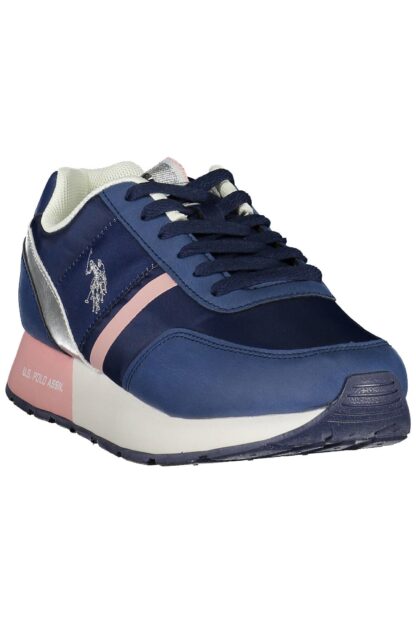 U.S. POLO ASSN. - Blue Polyethylene Women Sneaker