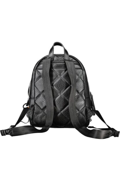 Desigual - Black Polyurethane Women Backpack