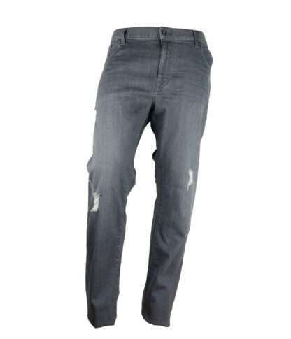 Armani Exchange - Timeless Grey Aged Denim Classic Fit