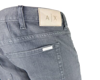 Armani Exchange - Timeless Grey Aged Denim Classic Fit