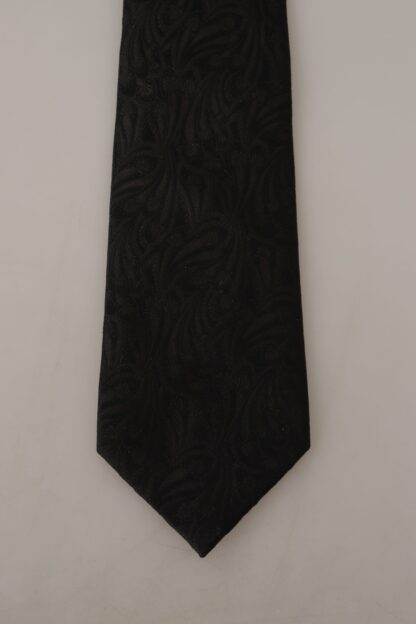 Dolce & Gabbana - Elegant Black Silk Tie