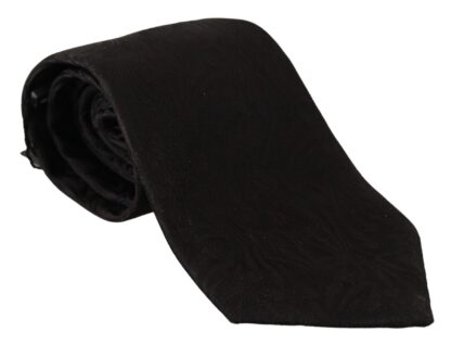 Dolce & Gabbana - Elegant Black Silk Tie