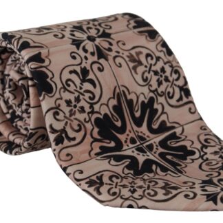 Dolce & Gabbana - Elegant Silk Brown Tie for the Modern Gentleman