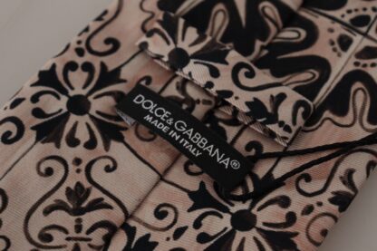 Dolce & Gabbana - Stunning Silk Gentleman's Tie in Rich Brown