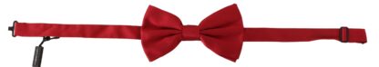 Dolce & Gabbana - Elegant Red Silk Bow Tie for Distinguished Gentlemen