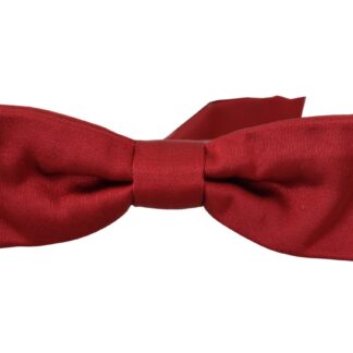 Dolce & Gabbana - Elegant Purple Silk Bow Tie