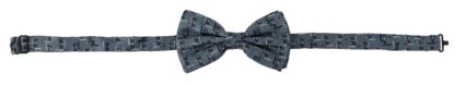 Dolce & Gabbana - Elegant Silk Blue Bow Tie