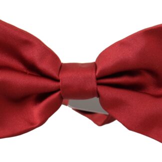 Dolce & Gabbana - Elegant Purple Silk Bow Tie