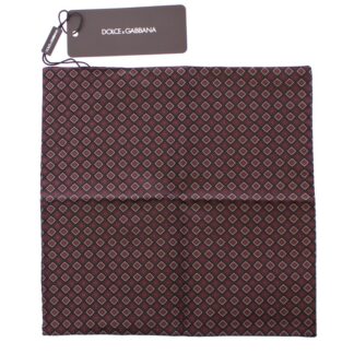 Dolce & Gabbana - Elegant Silk Black Pocket Square