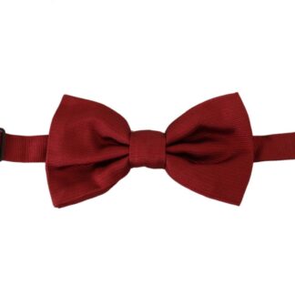 Dolce & Gabbana - Elegant Sapphire Silk Bow Tie