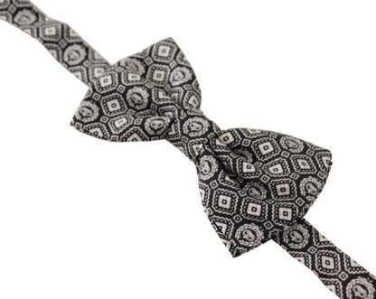 Dolce & Gabbana - Elegant Silk Black Bow Tie