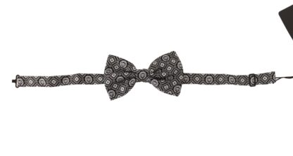 Dolce & Gabbana - Elegant Silk Black Bow Tie