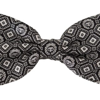 Dolce & Gabbana - Elegant Blue Silk Bow Tie