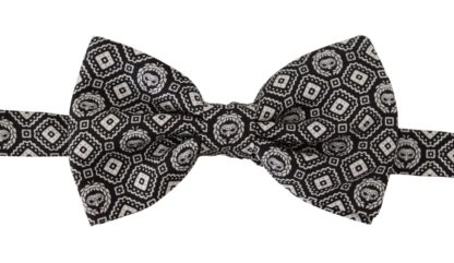 Dolce & Gabbana - Elegant Silk Black Bow Tie