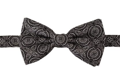 Dolce & Gabbana - Elegant Black Silk Bow Tie