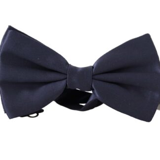 Dolce & Gabbana - Elegant Silk Black Bow Tie