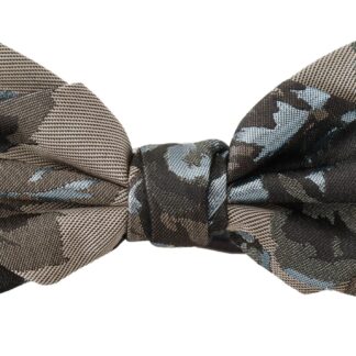 Dolce & Gabbana - Elegant Blue Silk Bow Tie