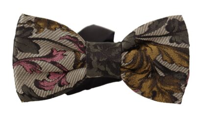 Dolce & Gabbana - Elegant Multicolor Silk Bow Tie